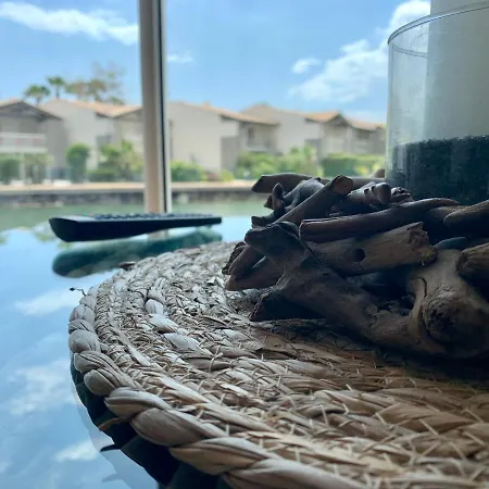 Vue - Rdc - Parking Prive - Meuble Tourisme 4 Etoiles Appartement Agde