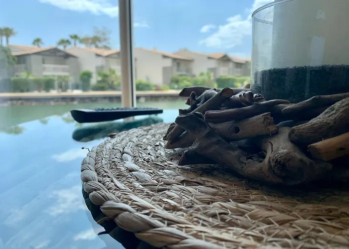 Vue - Rdc - Parking Prive - Meuble Tourisme 4 Etoiles Appartement Agde