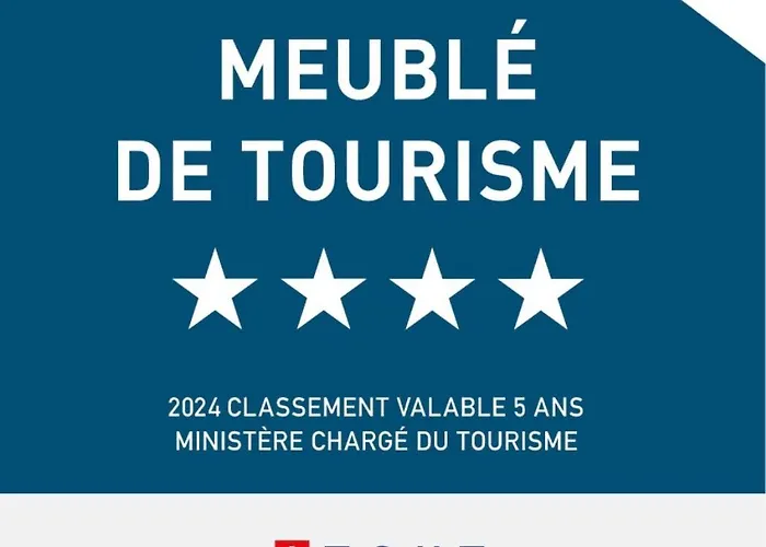 Vue - Rdc - Parking Prive - Meuble Tourisme 4 Etoiles